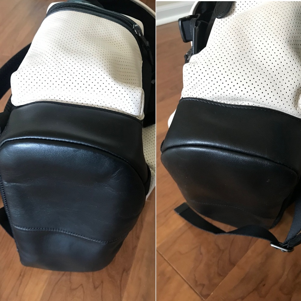 Coach Trek Leather Drawstring Multi Purpose Backpack - Picture 10 of 16